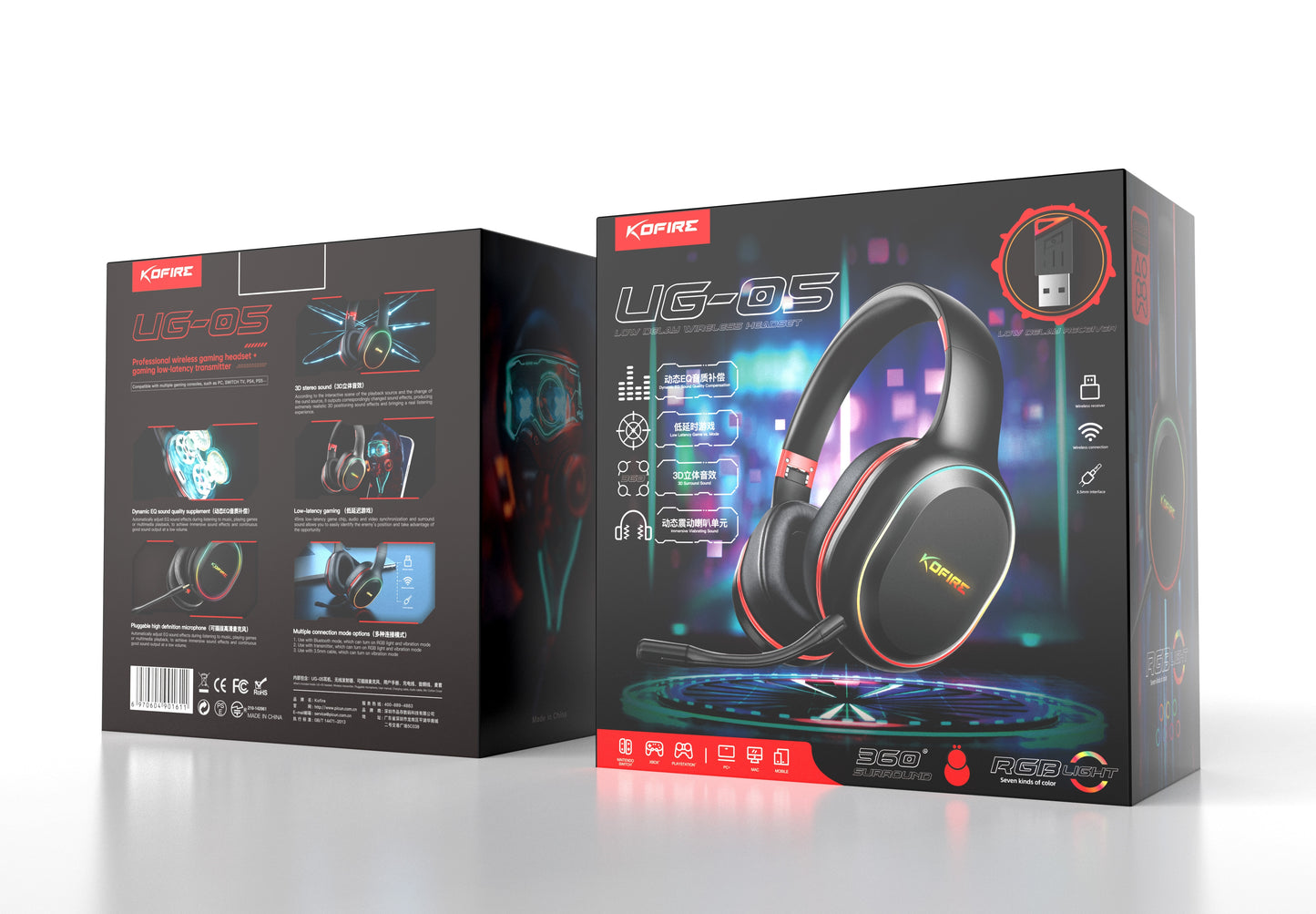 Picun Wireless Gaming Headset
