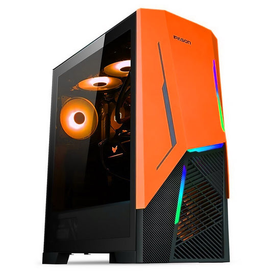 IPASON New Arrival Gaming PC 12th Gen Intel  i5 12600KF/RTX2060/3060/3060Ti DIY Assembly Machine Full Set Of E-sports Game