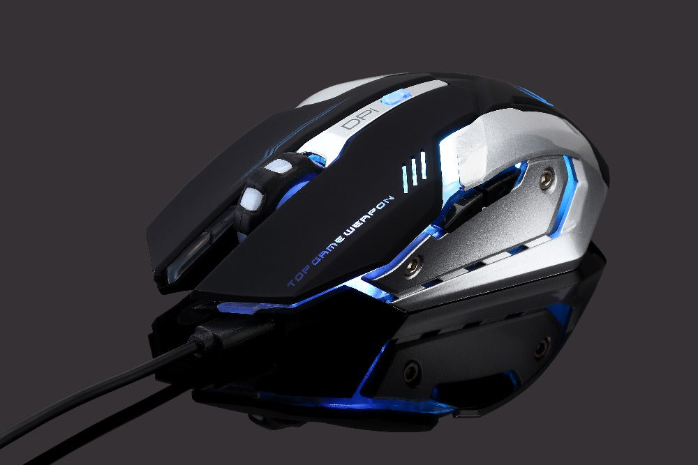 6D Wired Optical Gaming Mouse for Dota 2