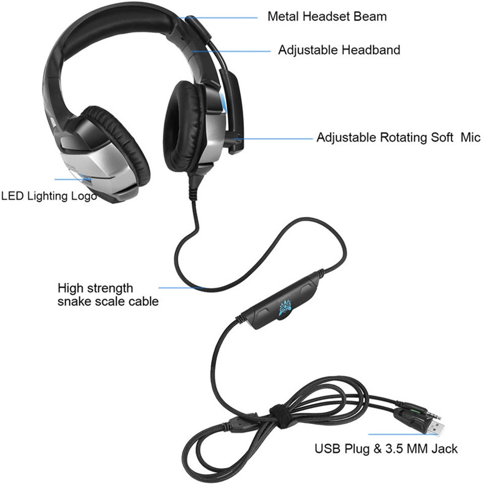 Onikuma K5 Gaming Headsets